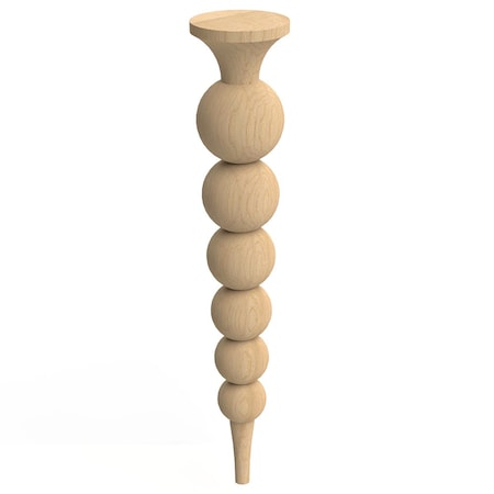 Designs Of Distinction 24" Perle Leg - Hardwood 01245124MA1